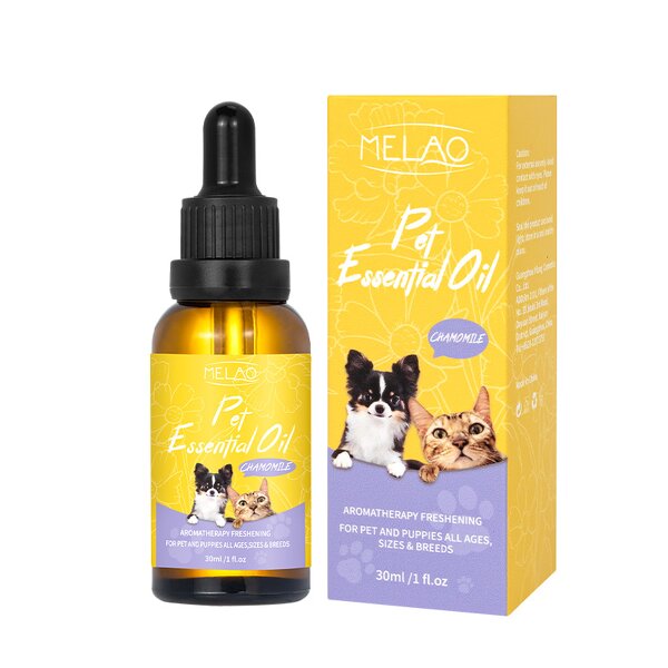 Pet Oil Manufacturer - Custom Logo Irritated Skin Soothing Anti Itching Chamomile Pet Essential Oil