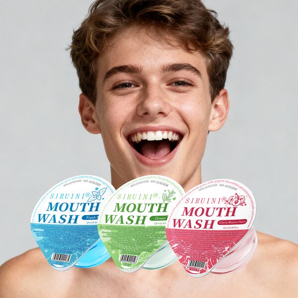 Mouthwash Cups Manufacturer - On-the-Go Fresh Breath Disposable Green Tea Mint Hygienic Cups