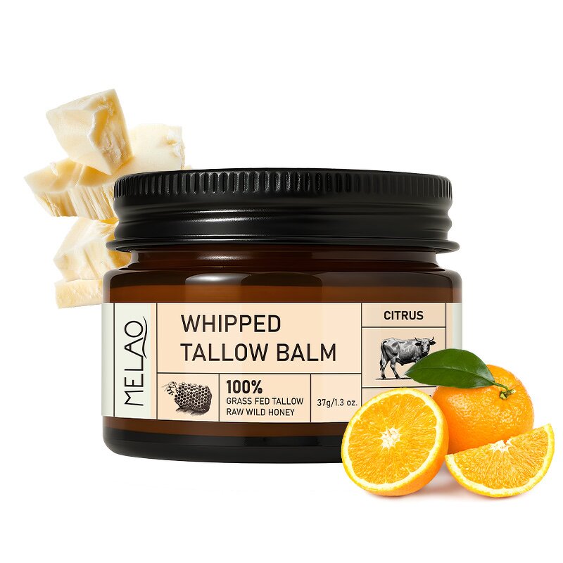 Beef Tallow Balm Manufacturer - Private Label 100% Organic Halal Certified 37g Travel Size