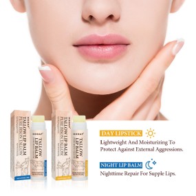 Beef Tallow Lip Balm Supplier - Custom Logo Matte Glossier