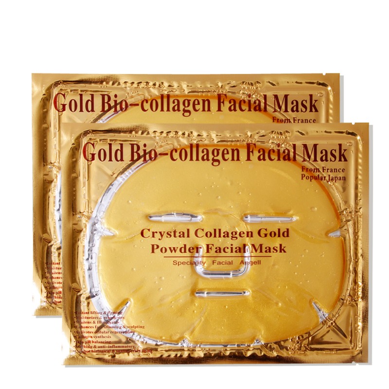 Collagen Face Mask Factory - 24k Gold Nourishing Quality