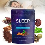 Sleep Drink Pouch Manufacturer - OEM Print Pouch Natural Sleep Aid Magnesium Apigenin Nighttime Chocolate