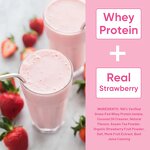 Milk Tea Manufacturer - Private Label Natural Strawberry Low Caffeine Grass-Fed Whey Protein