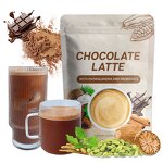 Chocolate Latte Powder Manufacturer - Private Label Superfood Chocolate Ashwagandha Mushrooms Caffeine Free