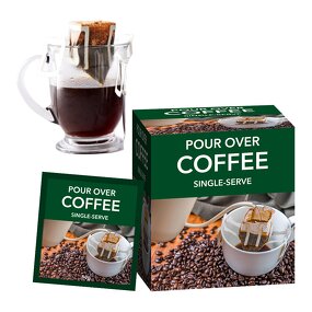Mushroom Coffee Manufacturer - OEM Single Serve Pour Over Drip Hang Ear Mushroom Coffee