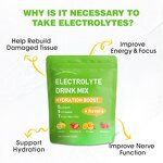Electrolyte Powder Manufacturer - OEM All Natural Vegan Mixed Fruit Refreshing Hydration Drink Mix