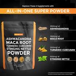 Mushroom Powder Manufacturer - Customized Label Turmeric Curcumin Nettle Leaf Ashwagandha Maca Root