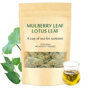 Herbal Tea Manufacturer - KS Organic Blended Leaves Mixed Tea Mulberry Leaf Lotus Leaf Tea