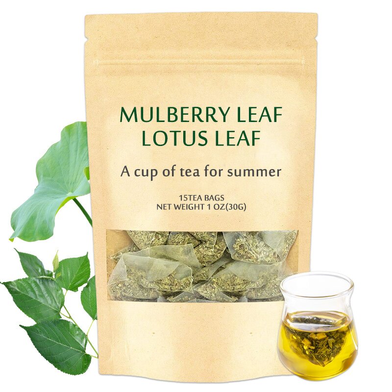 Herbal Tea Manufacturer - KS Organic Blended Leaves Mixed Tea Mulberry Leaf Lotus Leaf Tea