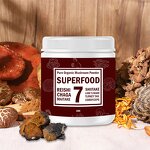Mushroom Extract Powder Manufacturer - OEM Organic Chaga Reishi Cordyceps Nootropic Supplement