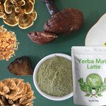 Yerba Mate Latte Manufacturer - OEM Yerba Mate Powder Mushroom Extracts Coconut Milk Instant Latte
