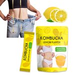 Kombucha Drink Manufacturer - Private Label Hydration Mix Sugar Free Live Probiotics Prebiotics Lemon