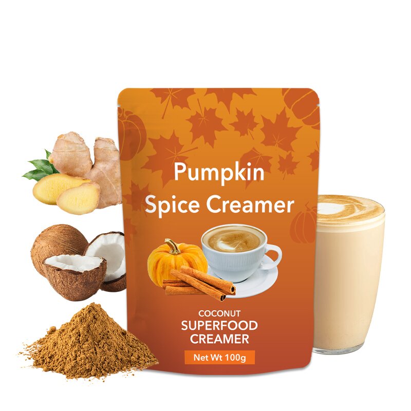 Superfood Creamer Manufacturer - OEM Superfood Coconut MOT Oil Cinnamon Pumpkin Spice Creamer