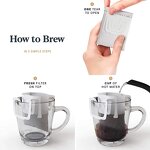 Mushroom Coffee Manufacturer - OEM Single Serve Pour Over Drip Hang Ear Mushroom Coffee