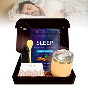 Sleep Supplement Manufacturer - OEM Natural Sleep Aid Magnesium Apigenin Nighttime Chocolate Flavored
