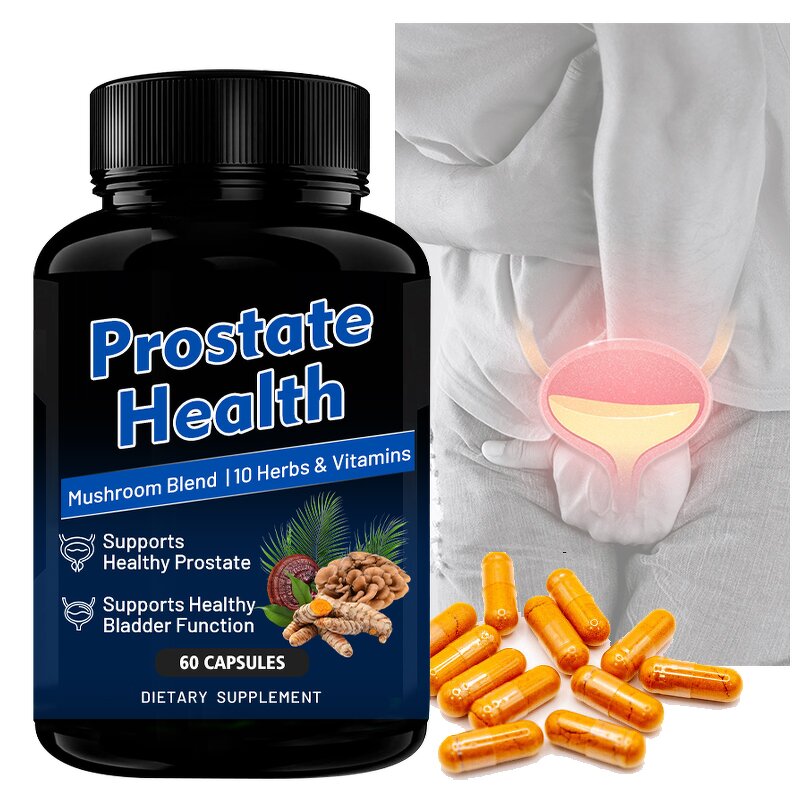 Men Health Pill Manufacturer - Private Label Energy Boost Prostate Health Men Wellness Supplement