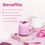 Superfood Latte Powder Manufacturer - OEM Superfood Instant Latte Digestion Support Beetroot Pitaya