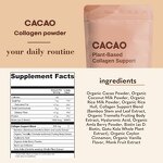 Cocoa Powder Manufacturer - Custom Logo Vegan Organic Unsweetened Cacao Latte Biotin Collagen Powder