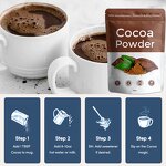 Cocoa Powder Manufacturer - OEM Chocolate Taste Hot Cocoa Natural Unsweetened Premium Baking Drinking