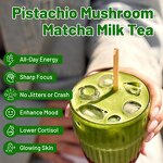 Matcha Latte Powder Manufacturer - Private Label MCT Oil Mushroom Pistachio Matcha Milk Tea