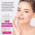 Skin Whitening Capsule Manufacturer - OEM Natural Lightening Anti Aging Collagen Skin Whitening