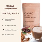 Cocoa Powder Manufacturer - Custom Logo Vegan Organic Unsweetened Cacao Latte Biotin Collagen Powder
