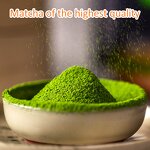 Matcha Powder Manufacturer - OEM Organic Green Tea Blend Ginger Cinnamon Turmeric Matcha Tea Powder