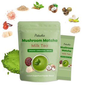 Matcha Latte Powder Manufacturer - Private Label MCT Oil Mushroom Pistachio Matcha Milk Tea
