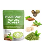 Matcha Powder Manufacturer - OEM Organic Ceremonial Grade Cinnamon Ashwagandha Mushroom Matcha Tea