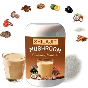 Mushroom Creamer Manufacturer - Real Mushrooms Functional Coconut Coffee Creamer Dairy-free Superfoods Adaptogens