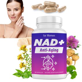 Anti Aging Capsule Manufacturer - OEM Ashwagandha Resveratrol Black Cohosh Menopause NAD+ Anti Aging