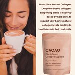 Cocoa Powder Manufacturer - Custom Logo Vegan Organic Unsweetened Cacao Latte Biotin Collagen Powder