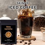 Skinny Coffee Manufacturer - Custom Skinny Neutral Tasted Energy Iced Coffee Box Packaging