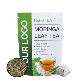 Detox Tea Manufacturer - OEM Natural Supplement Herbal Tea Dried Moringa Leaf Moringa Tea