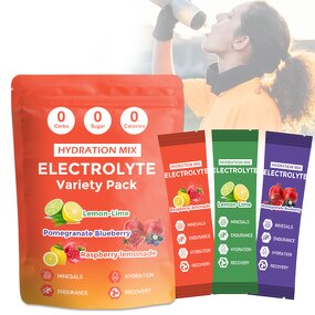 Electrolyte Powder Manufacturer - Raspberry Lemon Daily Energy Keto Hydration Potassium Electrolytes