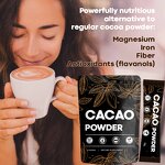 Cocoa Powder Manufacturer - Private Label Unsweetened Keto Vegan Superfoods Antioxidants Organic Cacao