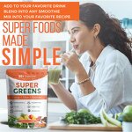 Superfood Powder Manufacturer - Private Label Super Greens Pineapple Mango Mushrooms Probiotics Fiber