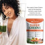 Superfood Powder Manufacturer - Private Label Super Greens Pineapple Mango Mushrooms Probiotics Fiber