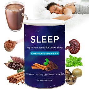 Sleep Supplement Manufacturer - OEM Print Paper Tube Natural Sleep Aid Magnesium Apigenin Nighttime