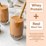 Milk Tea Powder Manufacturer - Private Label 100% Grass-Fed Isolate Classic Black Flavor