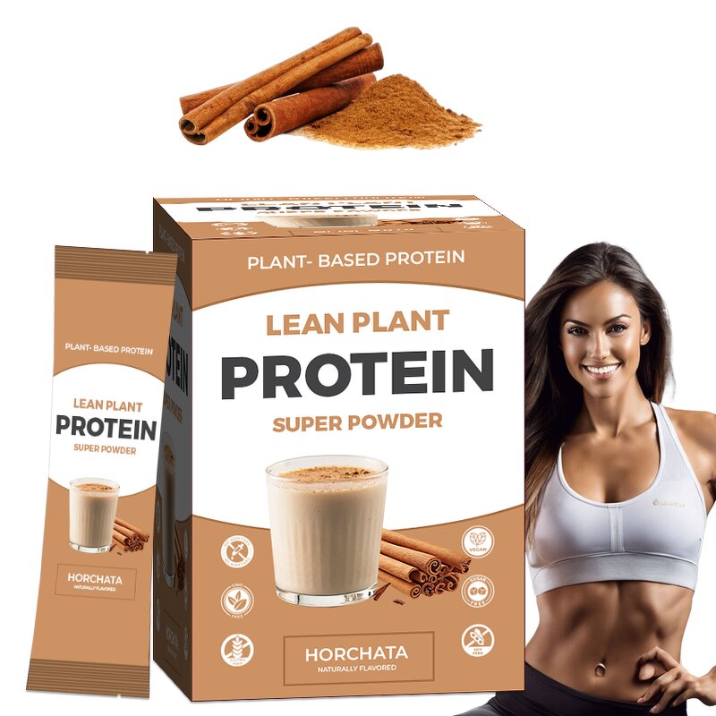 Plant Based Protein Manufacturer - Private Label Vegan Rice Build Muscle Sunflower Lecithin Horchata