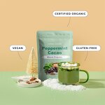 Cocoa Powder Manufacturer - Private Label Iced Latte Coffee Digestion Tea Maca Mixed Cacao Coconut