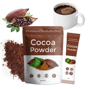 Cocoa Powder Manufacturer - Private Label Natural Hot Cocoa Unsweetened Premium Baking Drinking