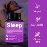 Sleep Capsule Manufacturer - OEM Magnesium Glycinate Ashwagandha L Theanine Valerian Root GABA Melatonin