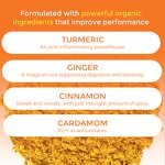 Turmeric Latte Powder Manufacturer - Custom LOGO Health Benefits Turmeric Ginger Blend Taste Turmeric Latte
