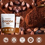 Cocoa Powder Manufacturer - Private Label 10 Sachets Sea Salt Stevia Leaf Extract Cocoa Drink