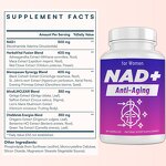 Anti Aging Capsule Manufacturer - Private Label Resveratrol Black Cohosh Aging Defense NAD+ Anti Aging