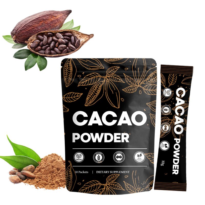 Cocoa Powder Manufacturer - Private Label Unsweetened Keto Vegan Superfoods Antioxidants Organic Cacao