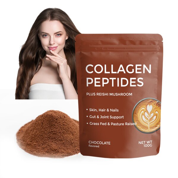 Collagen Peptides Powder Manufacturer - Private Label Hair Skin Chocolate Hydrolyzed Bovine Collagen