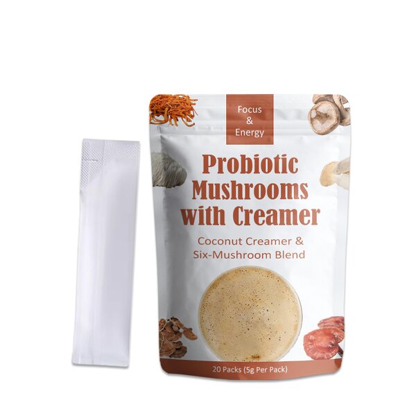 Coffee Alternative Manufacturer - Private Label Coffee Replacement Boost Focus Probiotic Mushrooms Creamer